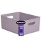 Superio Plastic Storage Container Bins, Organizer Baskets, Boxes for Organizing Closet Shelves Drawer Shelf